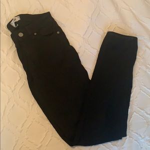 Paige black skinny jeans